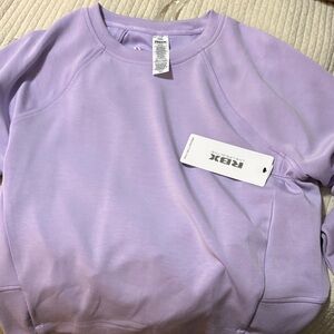 RBX Women's Light Purple Crew Neck Sweater